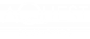 Aquest Plumbing Logo White